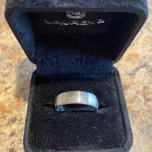 Men’s custom wedding band, 6.5mm, Size 8